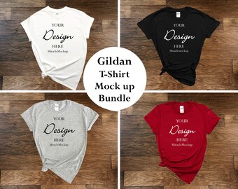 Download Gildan 64000 Cardinal Red T Shirt Mockup Feminine Flat Lay Spring Summer Mock Up For Women Art Collectibles Color Commentfer Fr