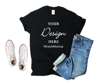 Download Gildan Shirt Mockup Etsy