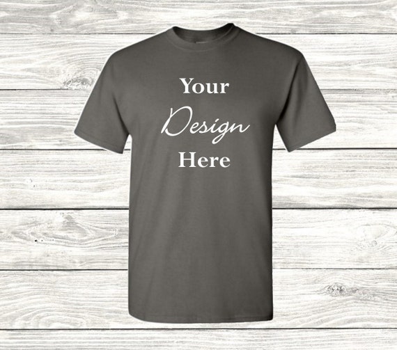 Charcoal Gildan Mock Up 5000 Mock Up Gildan Mockup Tee Shirt Etsy