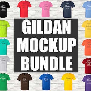 Gildan Mockup Bundle Gildan 2000 Mock up Wood Background Men&#39;s Unisex Design Template