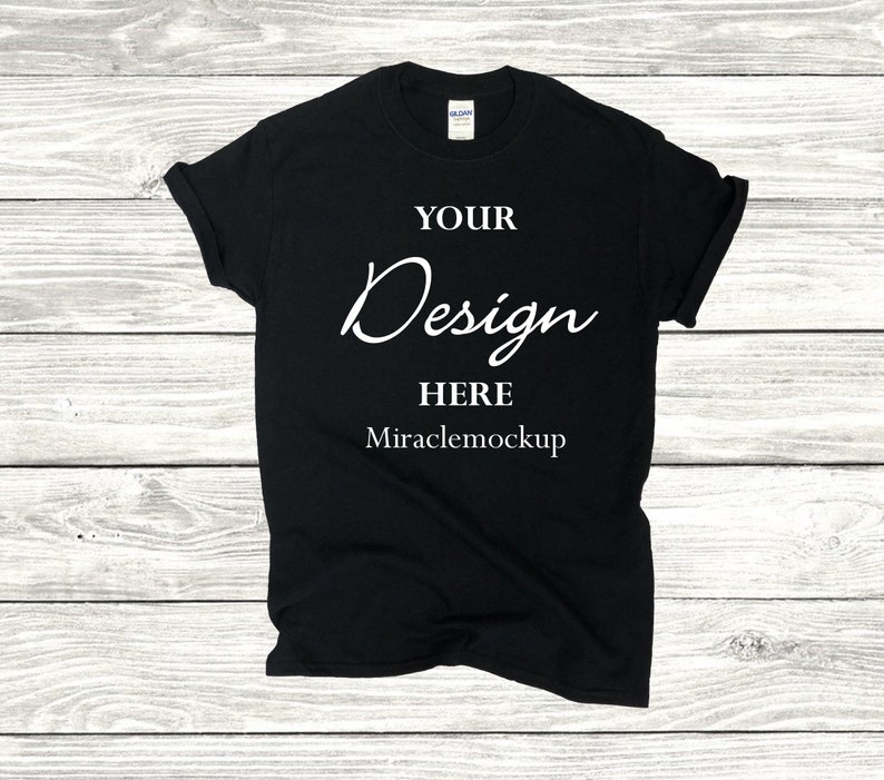 Download Gildan Softstyle Mock up Bundle T-Shirt 64000 Shirt Mockup ...