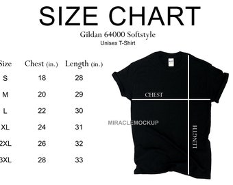 xl shirt size chart