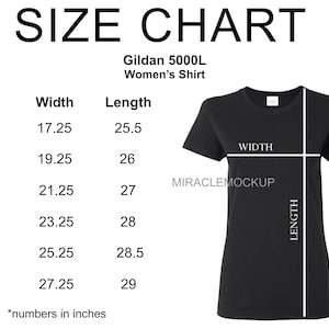 サイズ表 ギルダン 5000L モックアップシャツ レディース ギルダン サイズ モックアップ サイズ Tシャツ ギルダン レディース