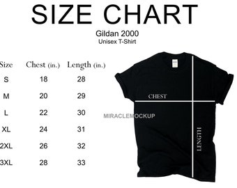 us size chart t shirt