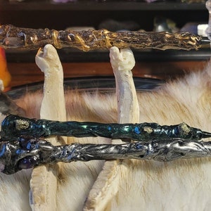 Handcrafted Crystal Pen for Manifesting with Refillable Ink, Writing Tool, Custom Crystal Inkpen, Writing Wand, Unique Gift, Magic Pen