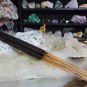 Handmade Super Long Burning Incense Sticks | Various Fragrances, Aromatic Scents for Relaxation and Meditation - 20 Pack. Clean Burning image 4