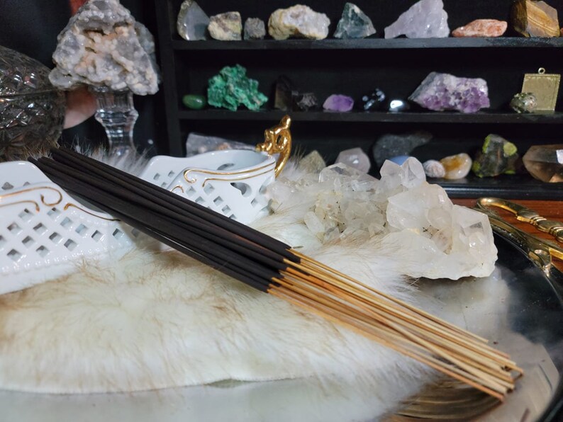 Handmade Super Long Burning Incense Sticks | Various Fragrances, Aromatic Scents for Relaxation and Meditation - 20 Pack. Clean Burning image 4