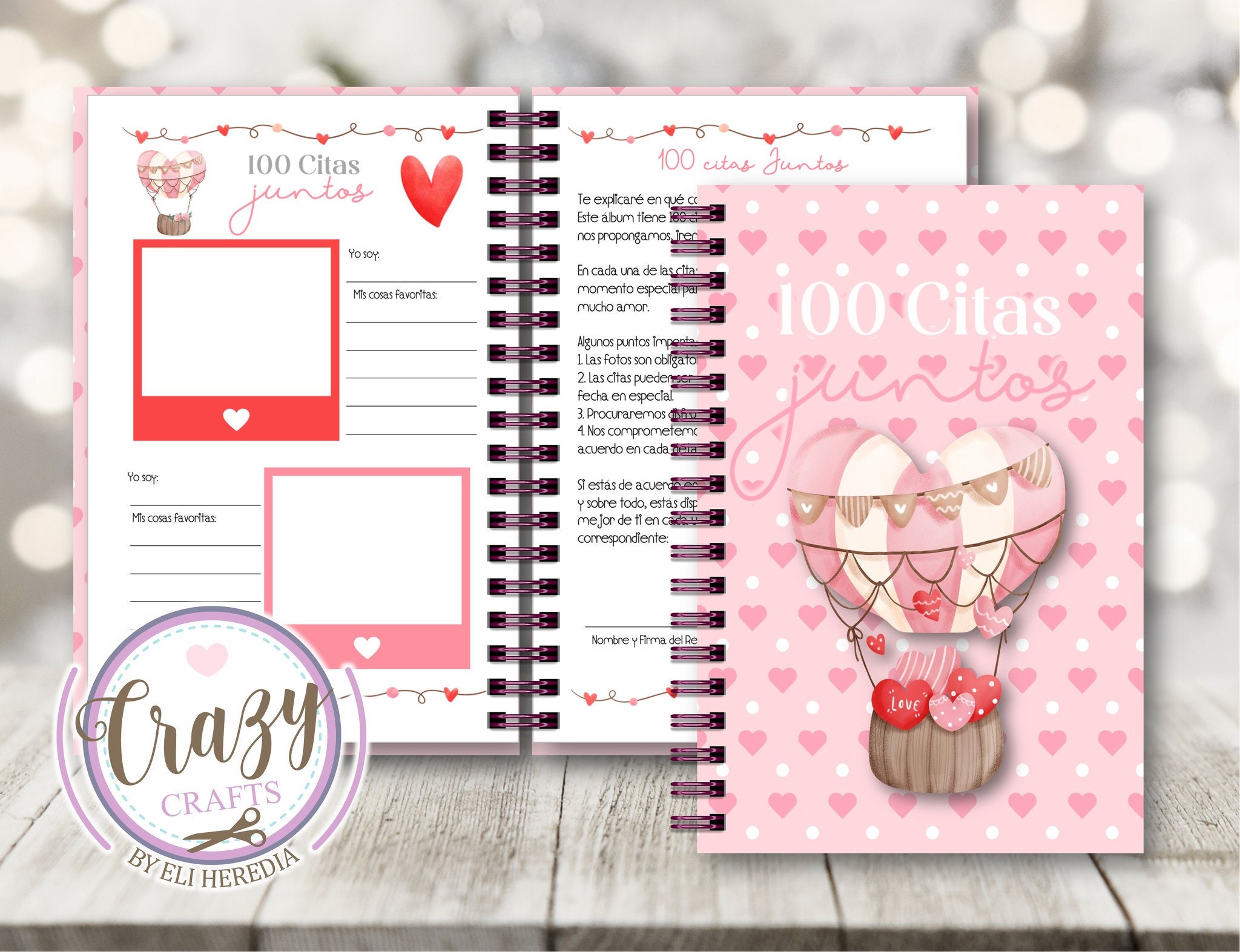 Manualidades para el 14 de febrero: Día del Amor y la Amistad para Niños,  craftingeek papel decorado para imprimir 