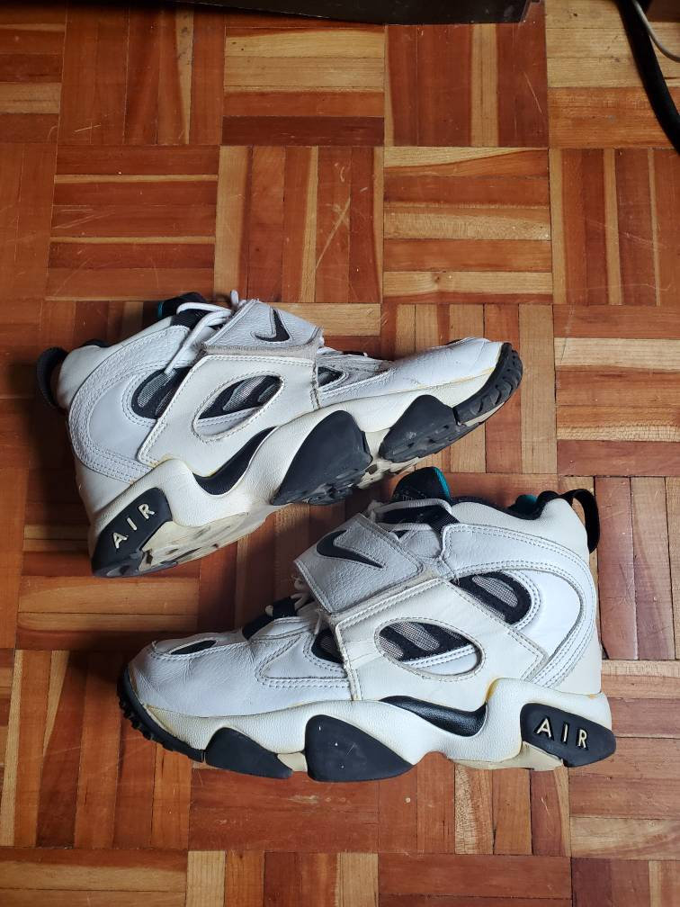 Nike Air 2 Blanco/Aqua Tamaño 9 OG 1994 deion México