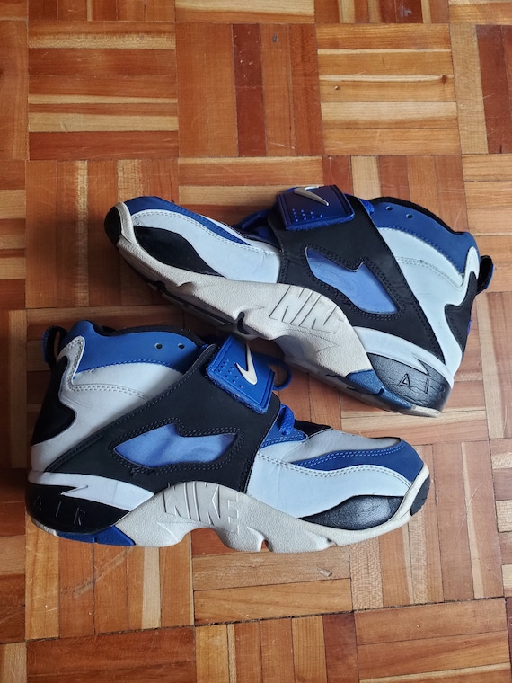 deion sanders shoes blue and white