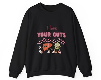 Pathology Assistant Retro Anatomy Autopsy Valentine's Day Unisex Heavy Blend™ Crewneck Sweatshirt