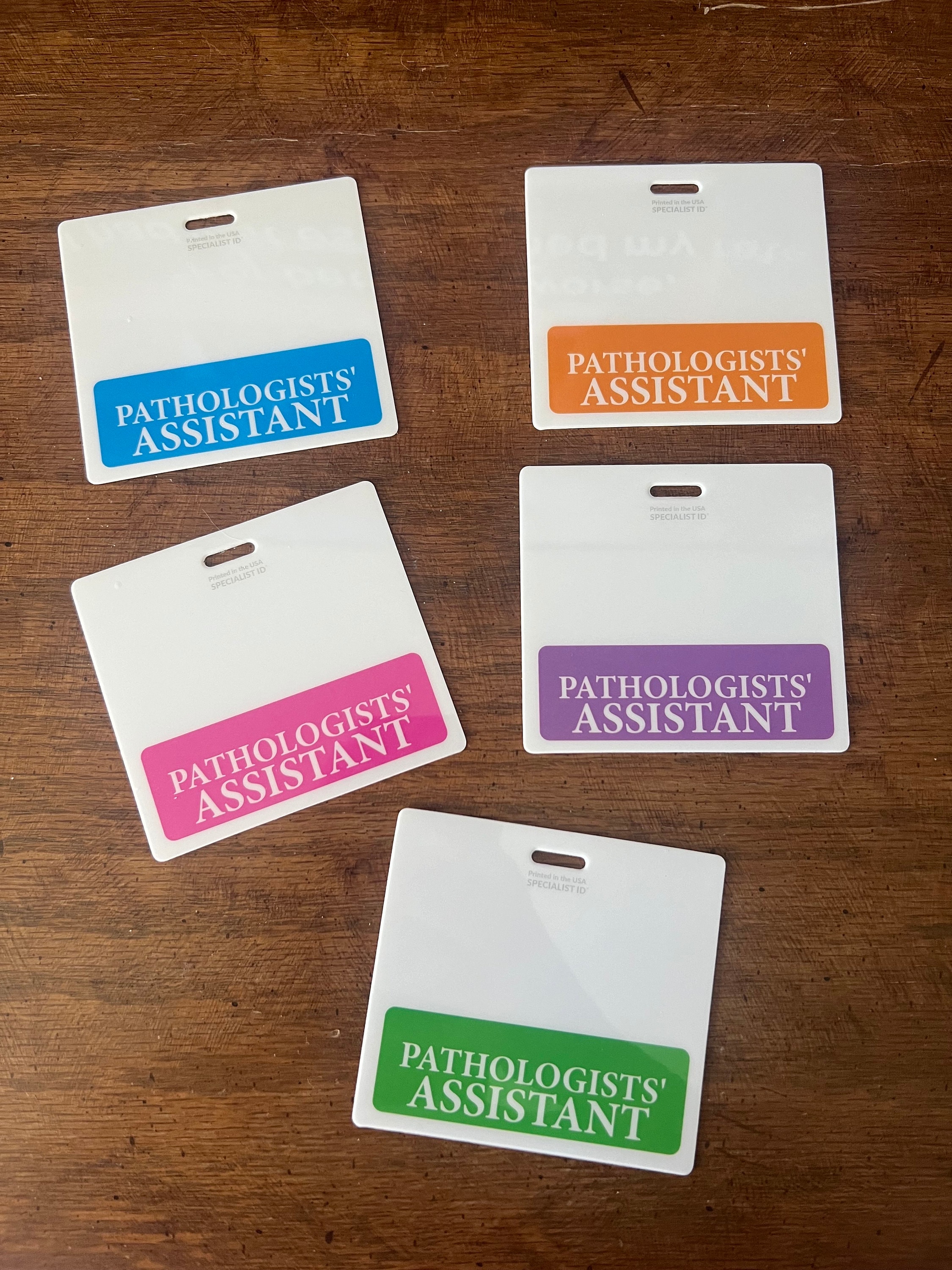 Pathologists’ Assistant Badge Buddies