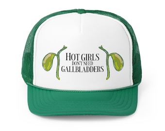 Gallbladder Cholecystectomy Medicine Anatomy Pathology Gallstones Trucker Caps