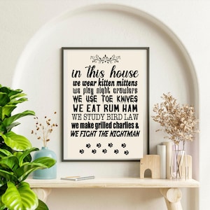 Always Sunny In Philadelphia Downloadable A4 Print Home Decor Funny Gift Charlie Kelly Nightman Dayman