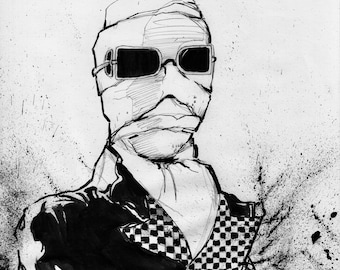 Retrato de homem invisível