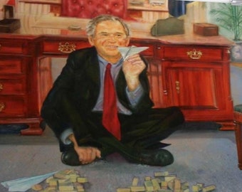 Epstein Bush Painting - Etsy