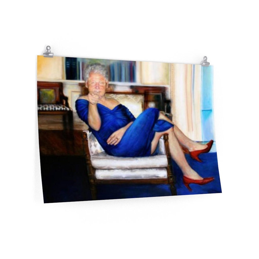 Bill Clinton Epstein VESTIDO AZUL oficina ovalada Pintura - Etsy España Bill Clinton Epstein VESTIDO AZUL oficina ovalada Pintura - Etsy España