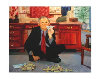 Epstein Bush Painting - Etsy