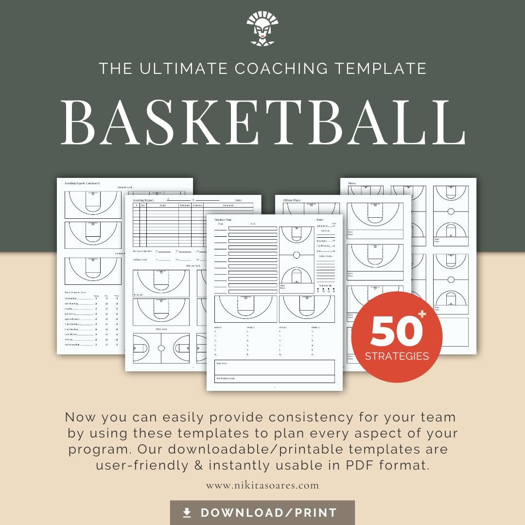 Basketball Practice Plan, Basketball Playbook, Basketball Scouting ...