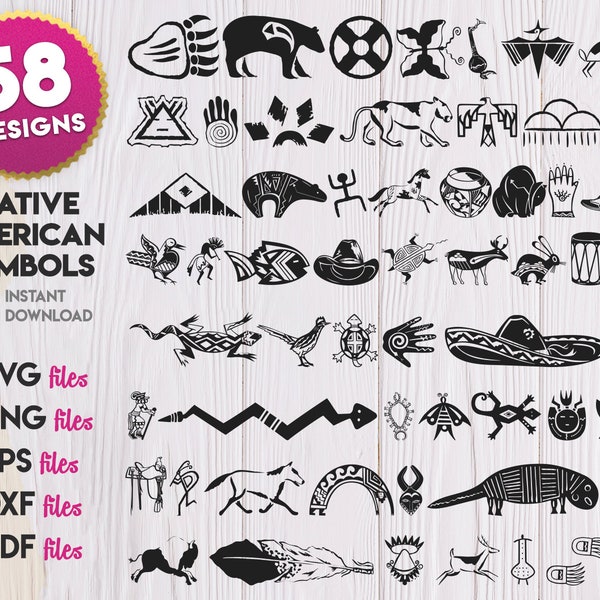Native American Symbols - Etsy