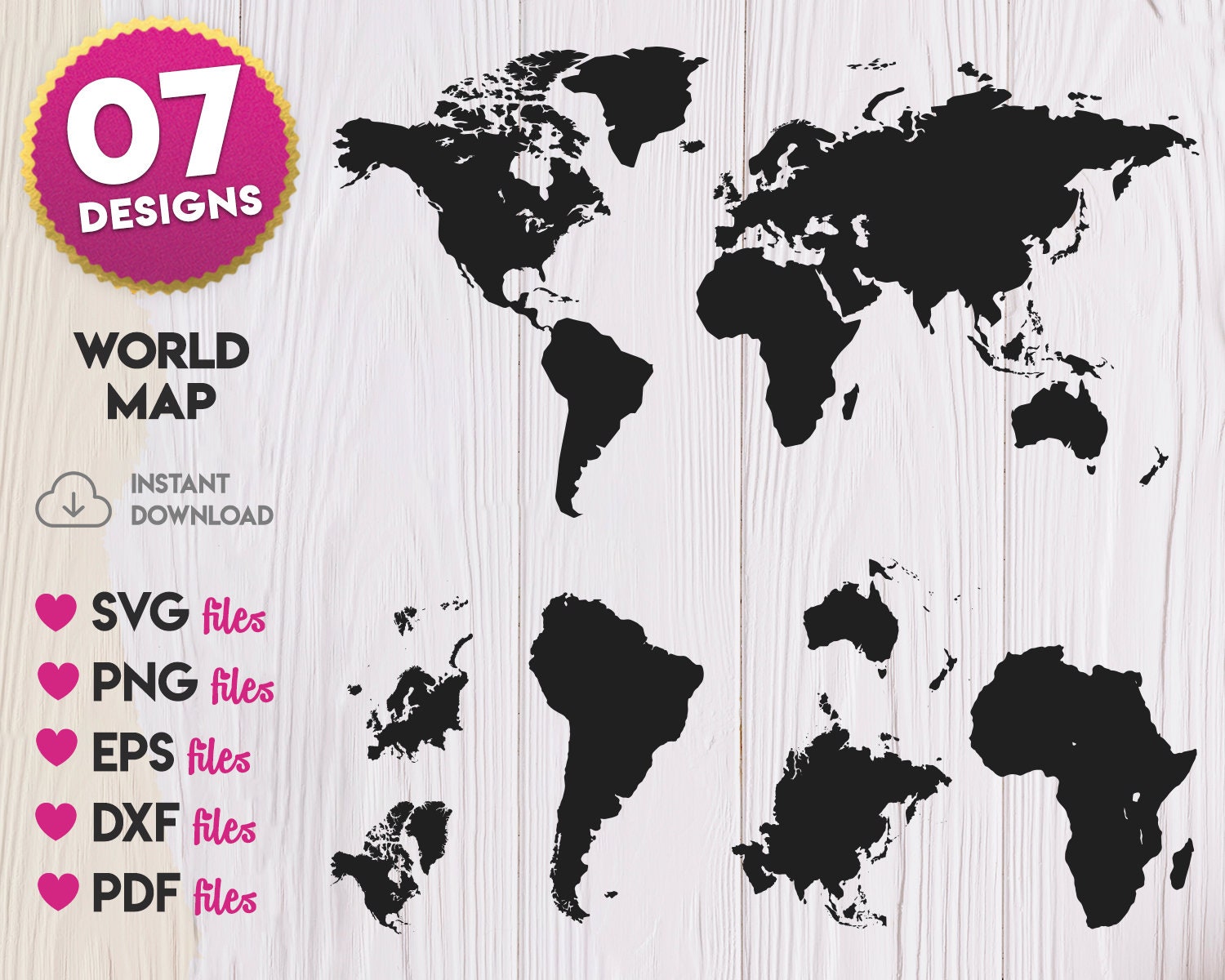 Svg world map download