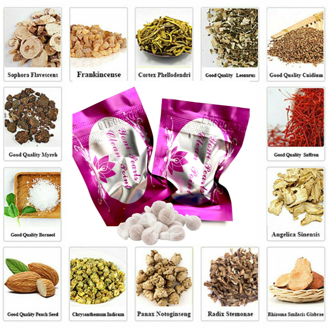 One Yoni Pearl Natural Herbal Womb Yoni Vaginal Cleansing Etsy