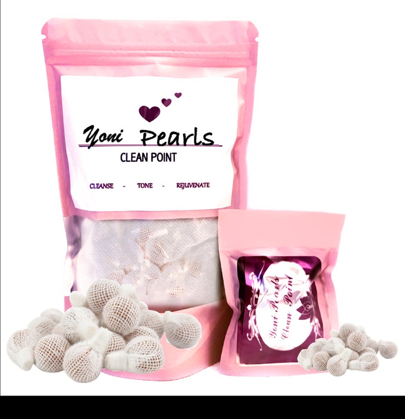 3 or 10 Pearls Clean Point Yoni Detox Pearls Monthly Rituals Etsy
