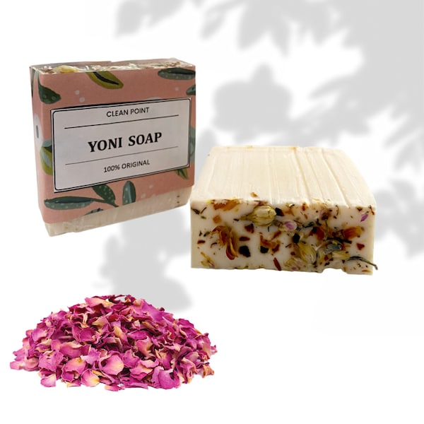 YONI SOAP • Clean Point Solid herbal feminine bar Herbal, 100% Original / OEM /