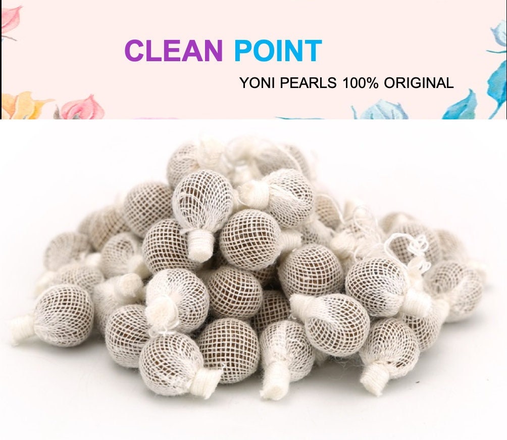 100 Pcs Herbal Tampons Clean Point Womb Healing Vaginal Detox Cleansing  Pearls