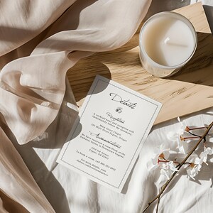 Impresión de tarjeta con detalles, conjunto Holly Branch, semipersonalizada