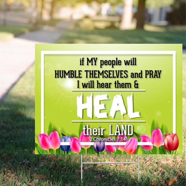 Spring Yard Signs Etsy