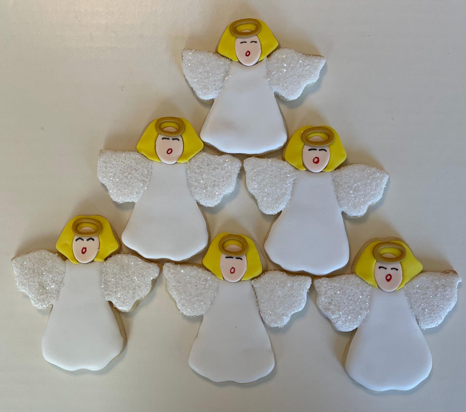 Angel Cookies (1 Dozen) Assorted - Etsy