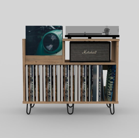 Vinyl Record Storage,turntable Stand,vinyl Cabinet, Hifi Rack, Audio Stand, Vinyl  Storage,music Console,audio Rack MDF Wood -  Denmark