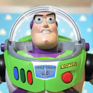Buzz Lightyear “Toy-Mode” Face Head-Sculpt STL File for 3D Printing - Toy Story Replica