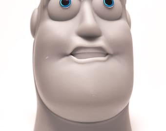 Buzz Lightyear “Toy-Mode” Head-Sculpt STL File for 3D Printing - Toy Story Replica