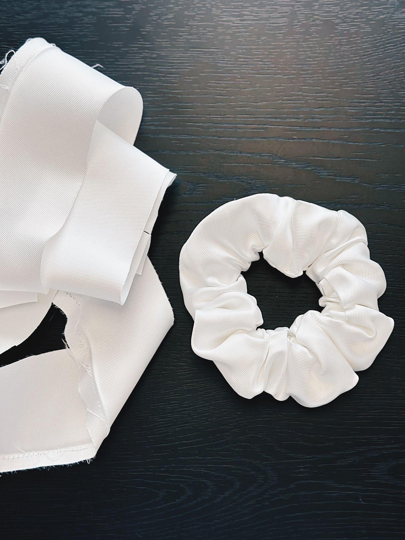 Wedding Dress Scrunchie Bridal Keepsake from Your Gown