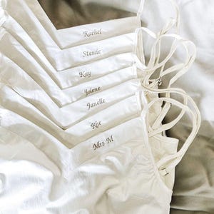 Luxury Satin Cami Short Pyjama Set - Personalised Bridal PJs