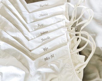 Conjunto de pijama corto de satén de lujo con camisola y pantalón corto - Pijama de novia personalizado