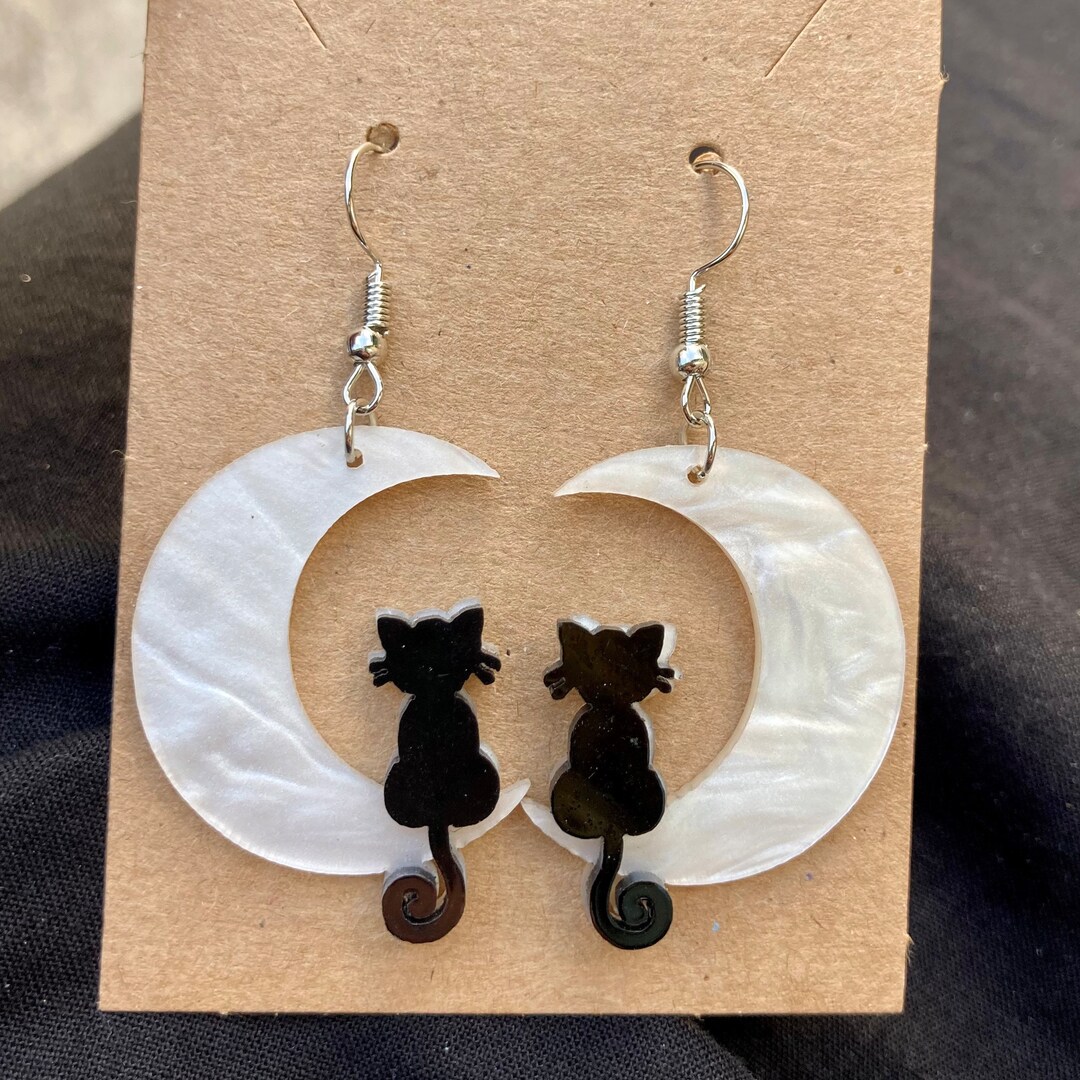 BLACK & BLOOM - Kat Earrings - For Sale