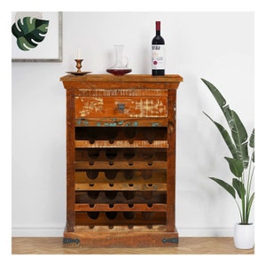 Wine Cabinet Etsy