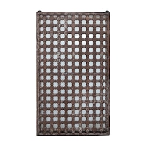 Handmade Hand Carved Vintage Wall Décor | Farmhouse Style Wall Hanging Carved Panel | 56 Inch Tall Wall Panel | Solid Teak Wood Staircase