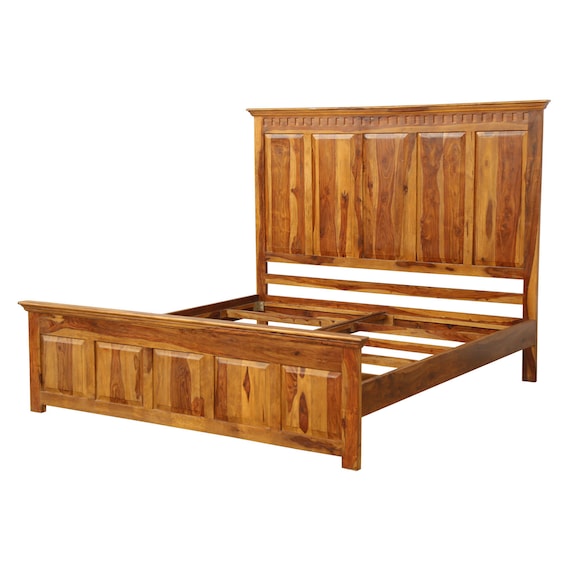 Solid Rosewood King Size Bed Unique, Country King Size Headboard