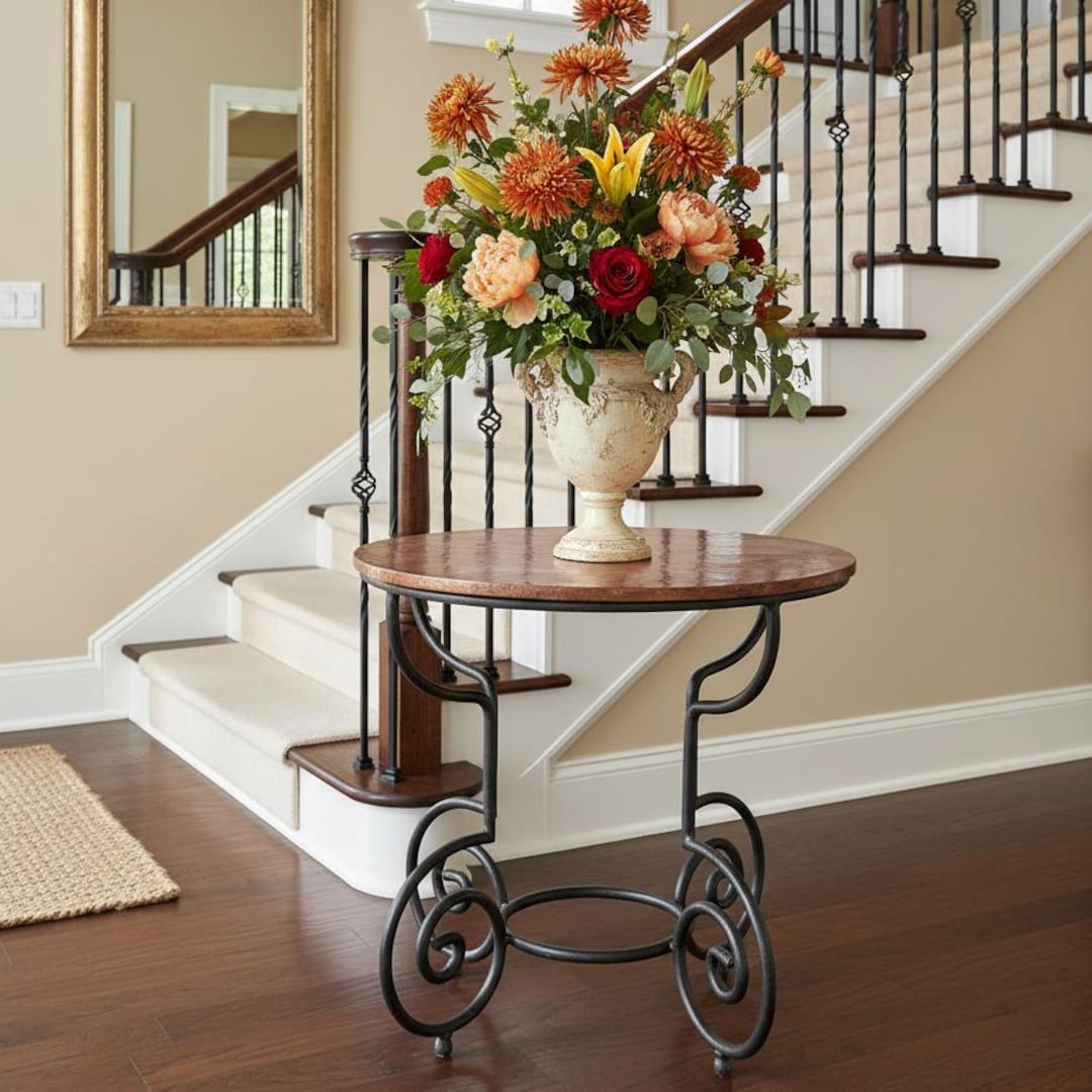 Tall Round Entry Tablenull
