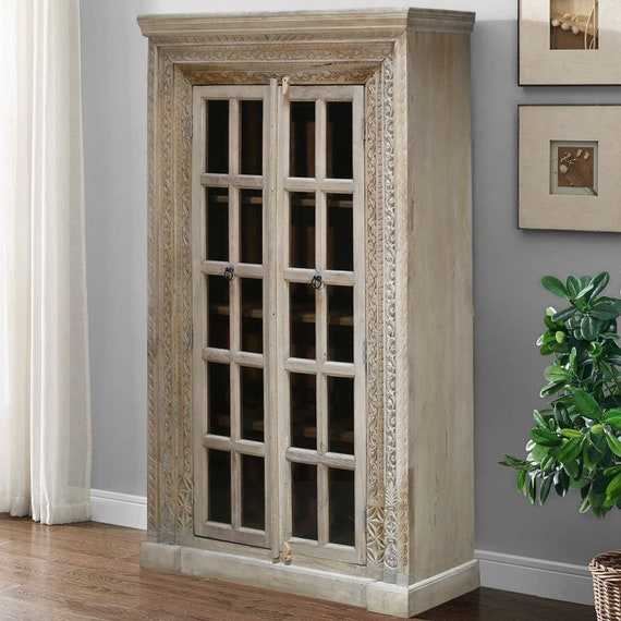 Farmhouse outlet wardrobe armoire
