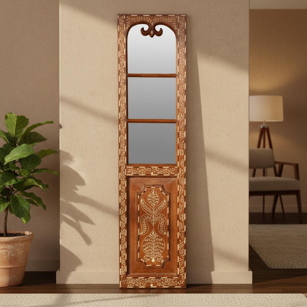 Vintage India Mirror - Etsy