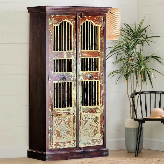 Farmhouse style armoire deals