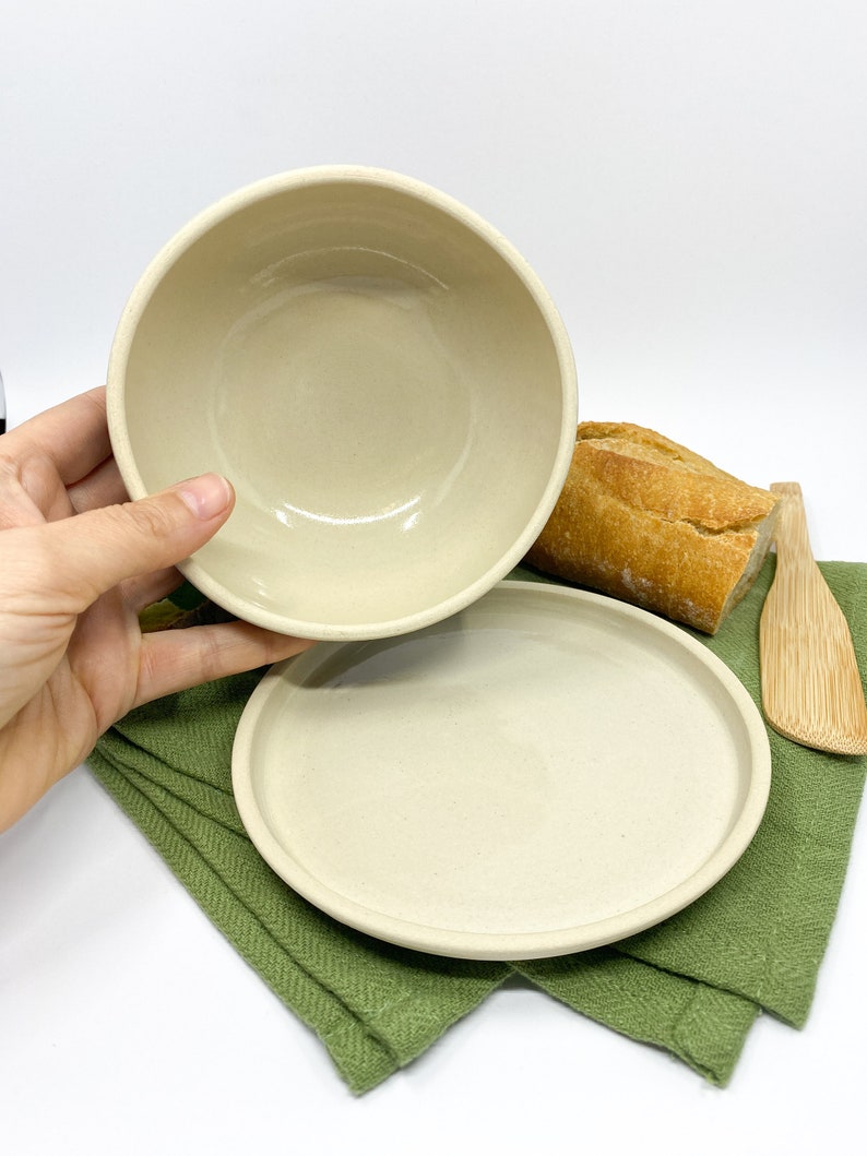 Medium handmade ceramic butter dish with lid, stoneware covered butter dish, pottery butter holder 画像 8