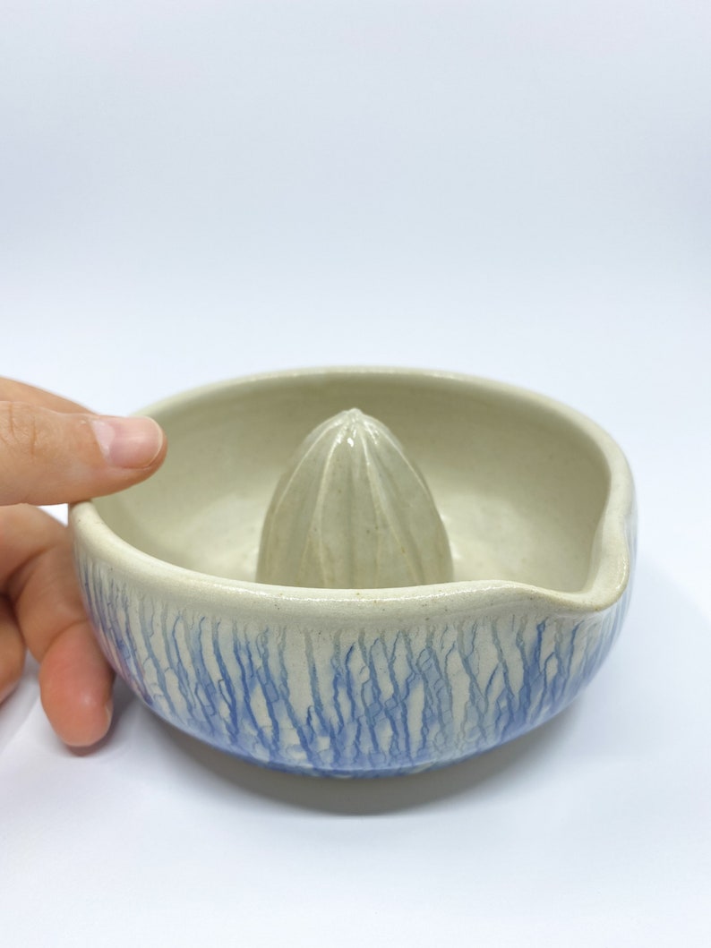Ceramic Juicer Pottery Citrus Juicer Ceramic Lemon Squeezer Etsy