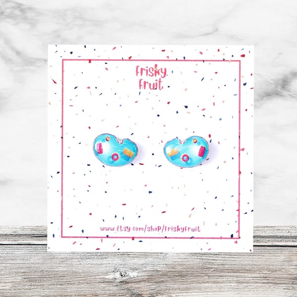 Swimming Earrings Etsy