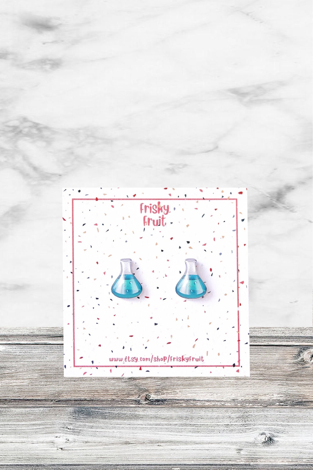 Flask Earrings Chemistry Earrings Chemist Earrings Gift Science